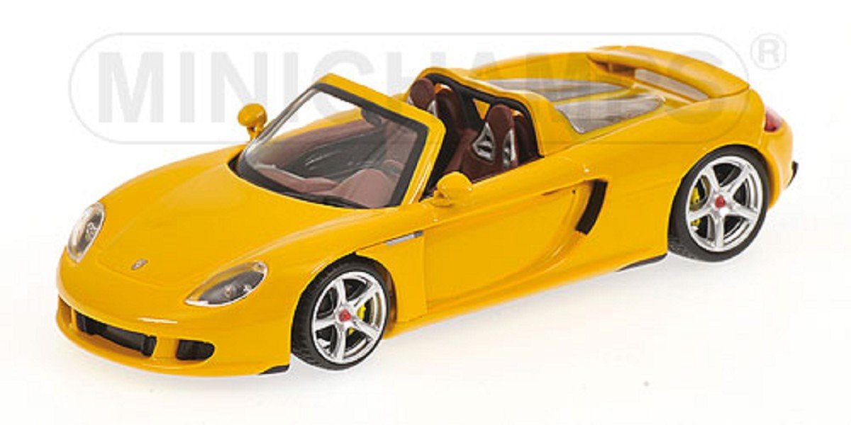 ポルシェ カレラ GT ミニカー 黄色 Amazon | Minichamps 1/43 ポルシェ カレラ GT 2003 (イエロー